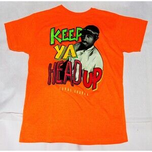 Tupac Shakur T-Shirt Keep Ya Head Up 2Pac Hip‎ Hop Rap Graphic Tee Shirt Size XL